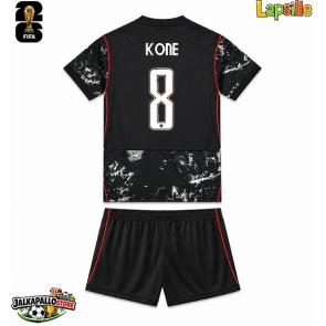 Kanada Ismael Kone #8 Vieraspaita Lapsille MM-kisat 2026 Lyhythihainen (+ shortsit)